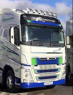 image of truck from Gabriel McCaffrey Haulage Ltd.