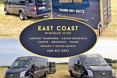 Wicklow minibus hire -