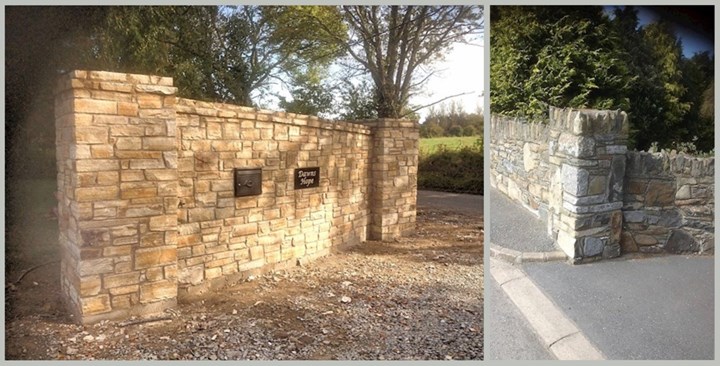 Exterior stonemasonry services in Drogheda, Dundalk, Ardee, and Louth - carried out by Robert Cotter