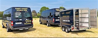 Image of minibuses in Wicklow available for hire from East Coast Minibus Hire, event minibus hire to and from Wicklow is provided by East Coast Minibus Hire 