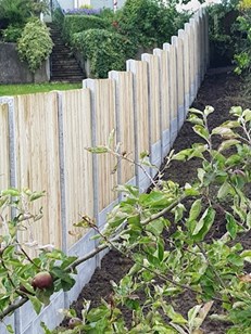 Example of residential fencing from VK Fencing