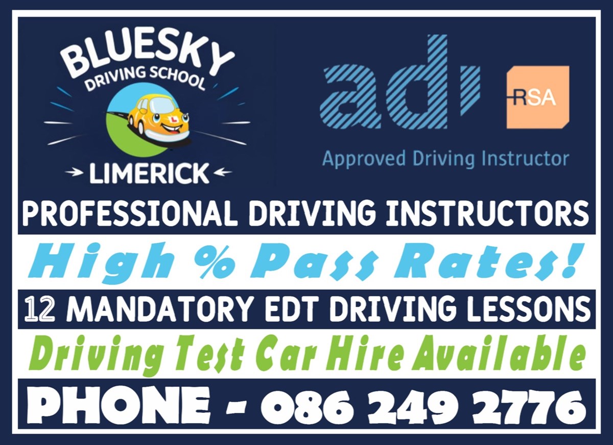 Driving lessons in Limerick