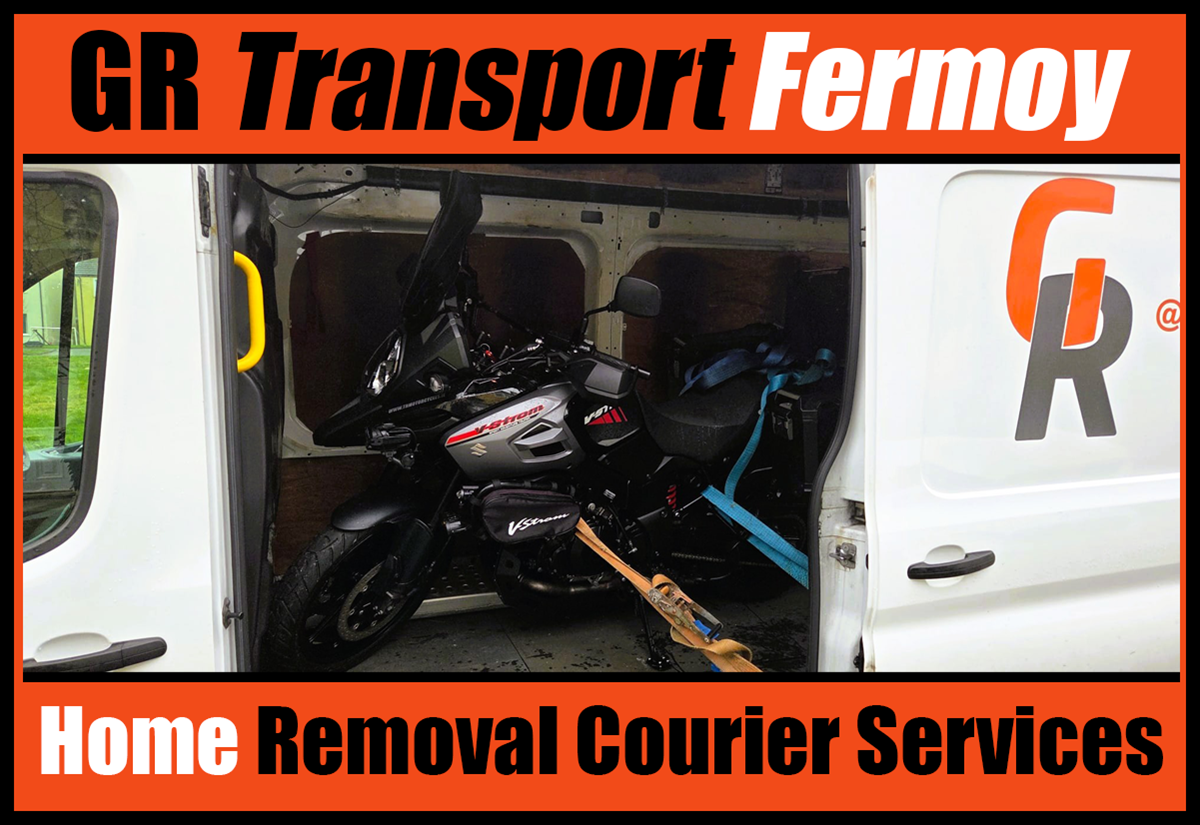 House removal courier services to and from Fermoy