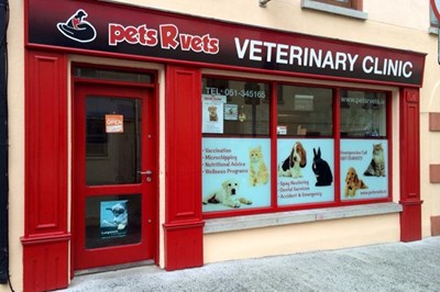 Pets R Vets Veterinary Clinic Waterford.