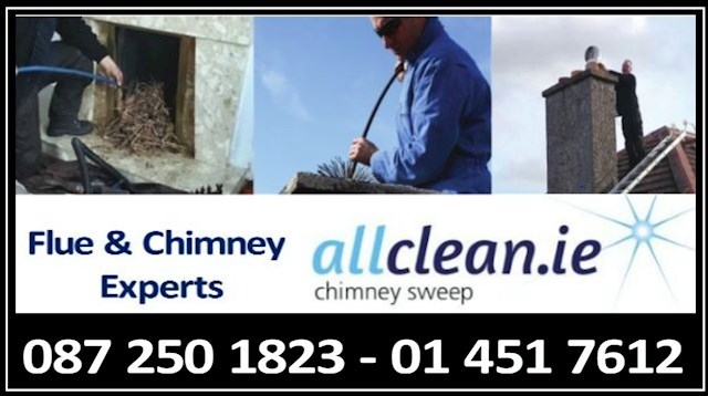 Logo for Allclean Chimey Sweeps in Tallaght.
