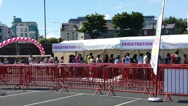 Image of corporate marquee from LM Marquees in South Dublin.