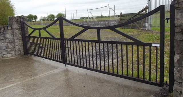 Image of steel gates in Laois fabricated by Hyland Enginering, steel gates in Laois are fabricated by Hyland Engineering