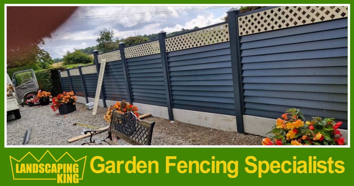 Garden fencing services in Lucan and Adamstown