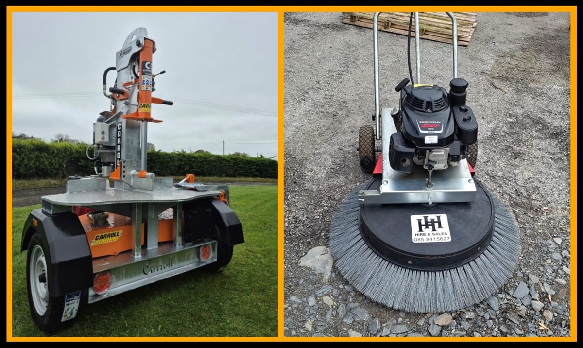 Tool and machinery hire in Nenagh, Roscrea, and Birr
