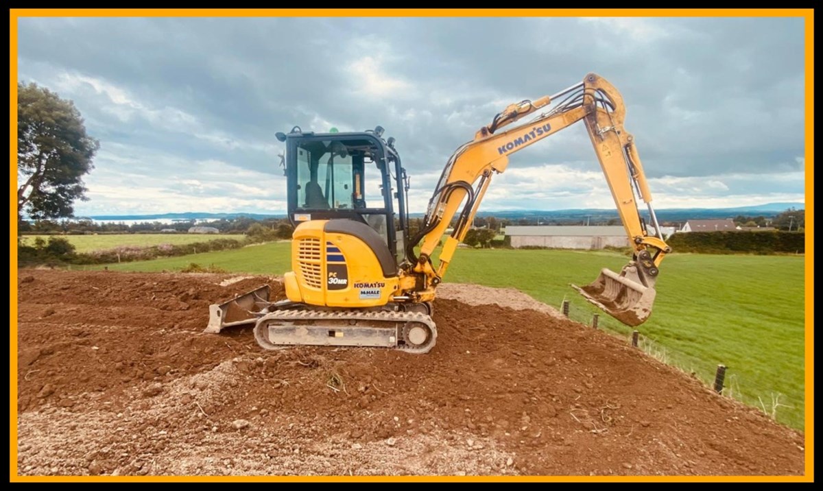 Mini digger hire in Nenagh, Roscrea, and Birr