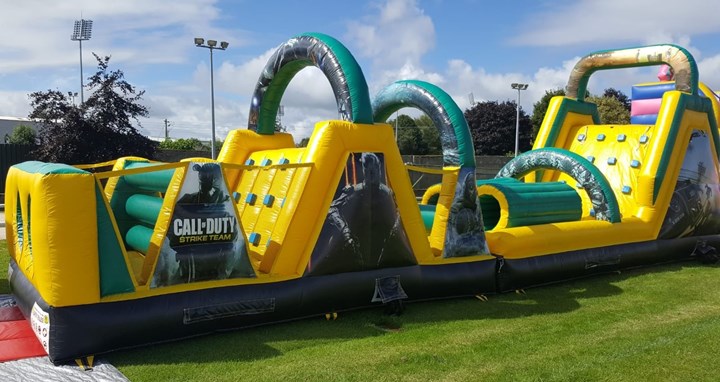 call of duty bouncy castle