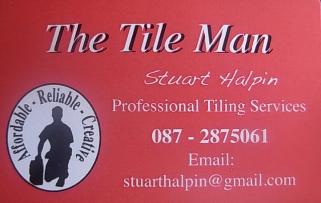Logo for The Tile Man in in Ashbourne, Dunshaughlin and Ratoath.