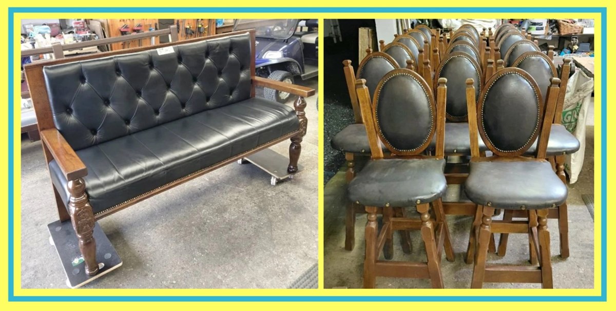 Second hand pub seating in Wexford