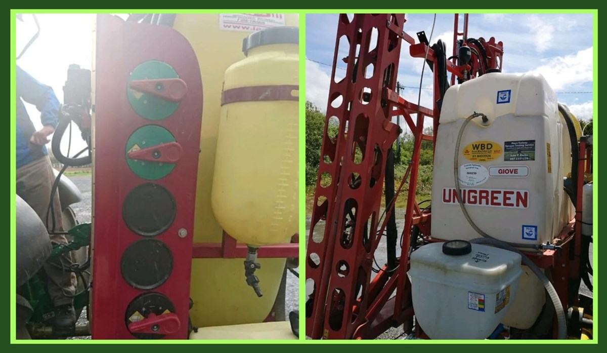 Sprayer calibration services in Mayo and Galway
