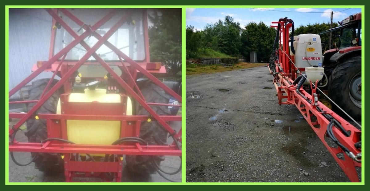 Agricultural sprayer testing services in Mayo and Galway