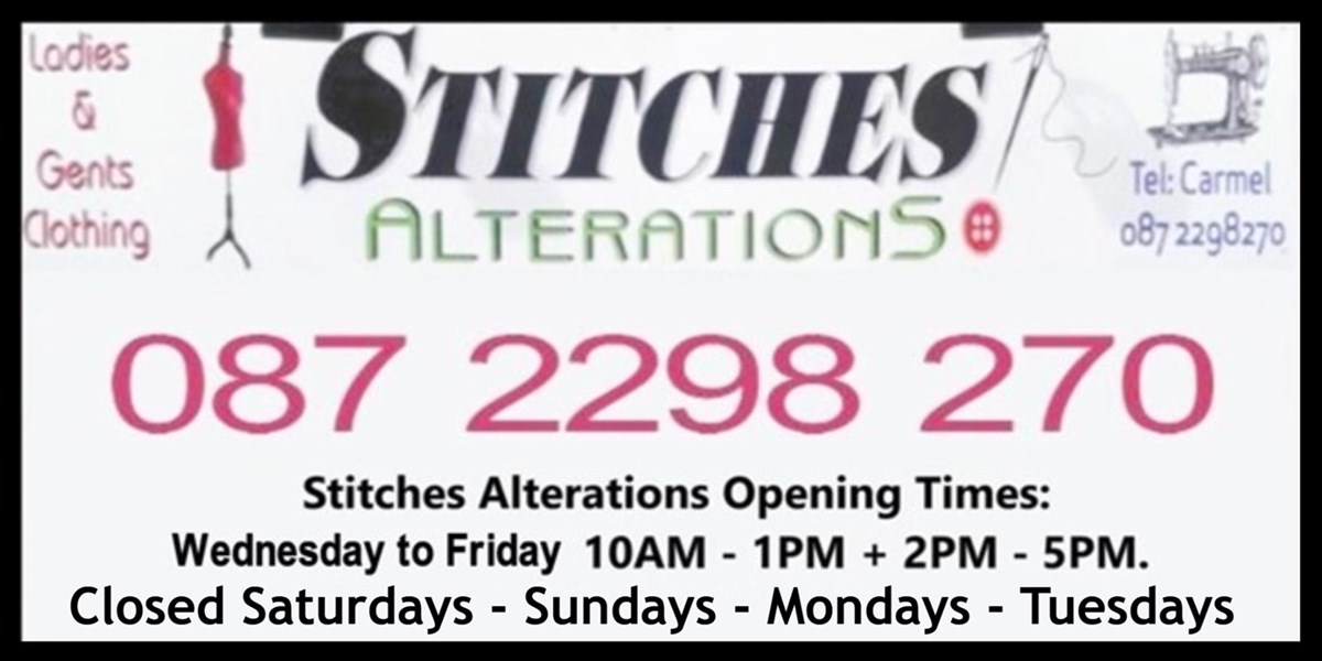 Clothing Alterations Rush - Stitches logo