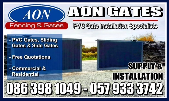 PVC gates manufactured and installed in Sligo