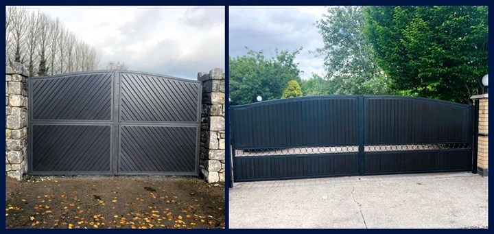 PVC gates manufactured and installed in Sligo