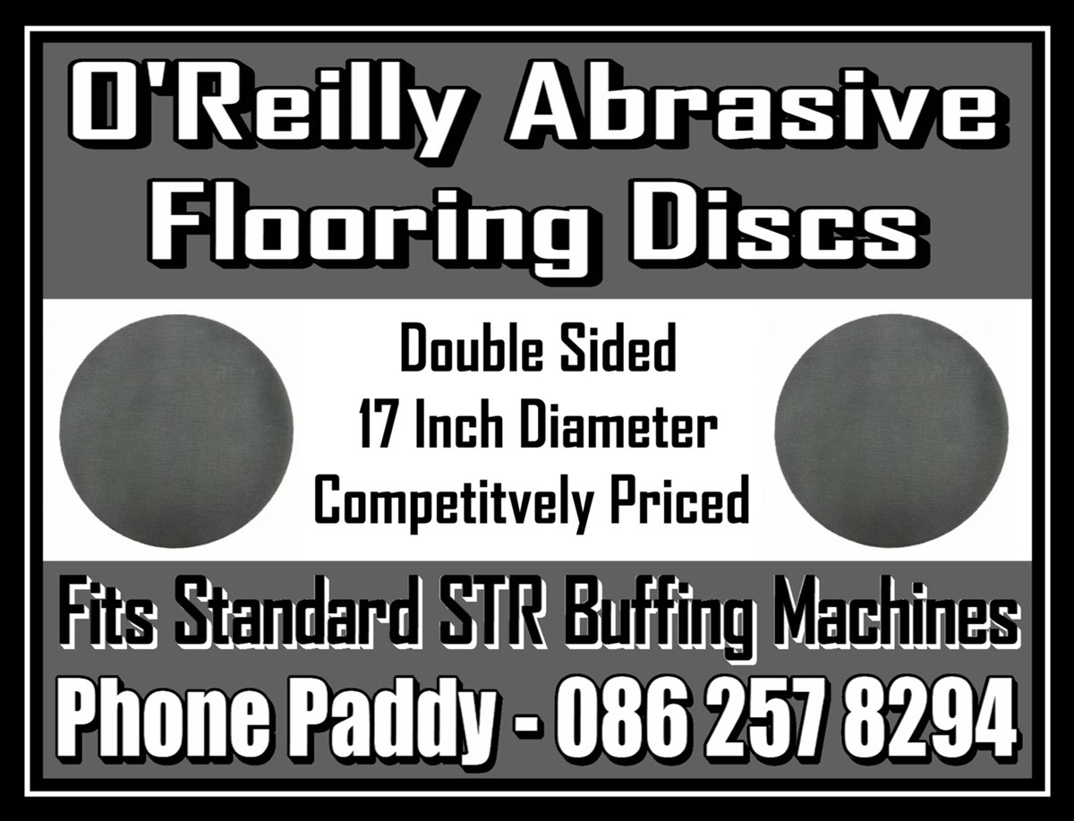Abrasive flooring discs in Fingal