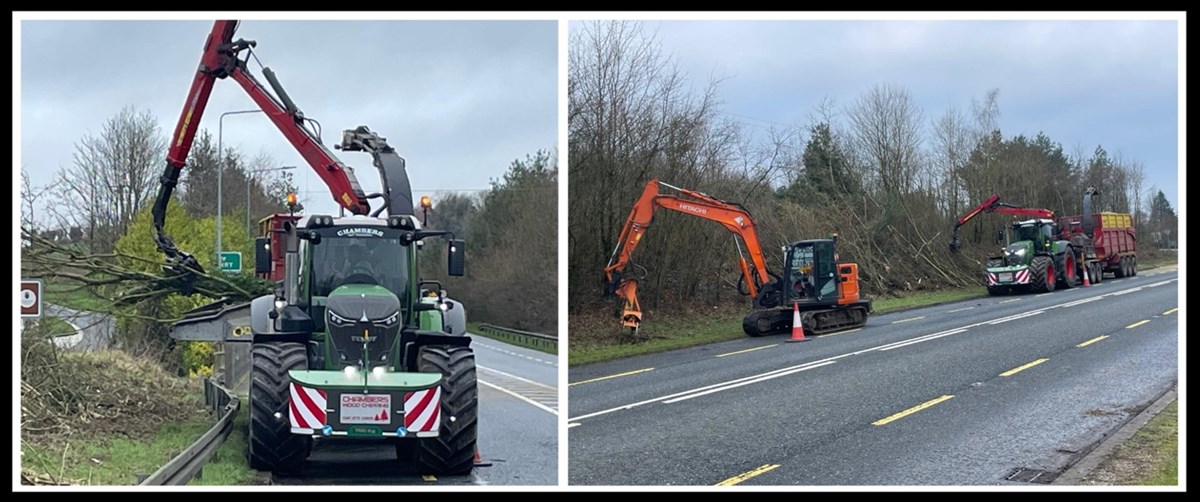 Farm and roadside hedge cutting in Louth