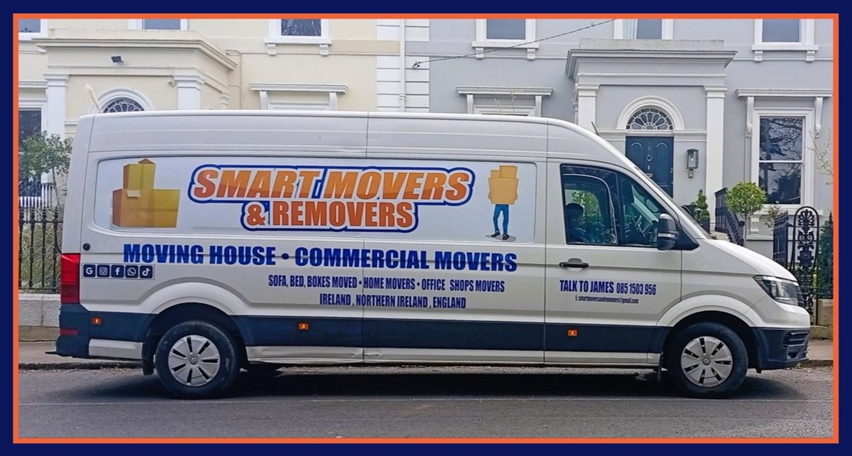 Image of Man With Van Kildare's van, courier services to and from Kildare are available from Man With Van Kildare