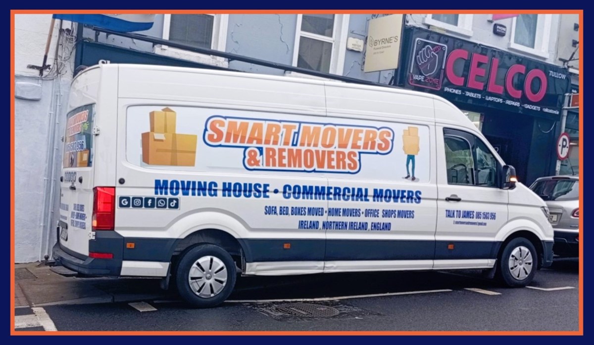Office removals in Kildare are a speciality of Man With Van Kildare