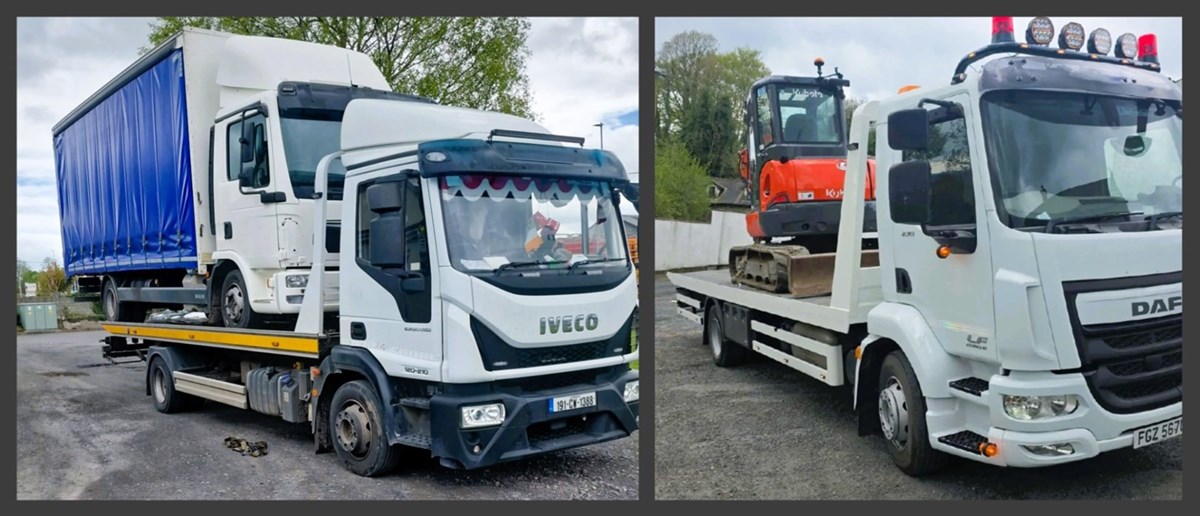 image of machinery transport in Kildare