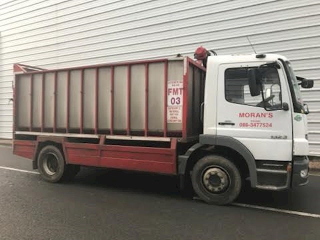 Morans dead animal collection  lorry