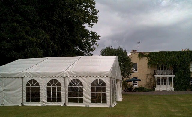 Image of marquee hired by LM Marquees in South Dublin.
