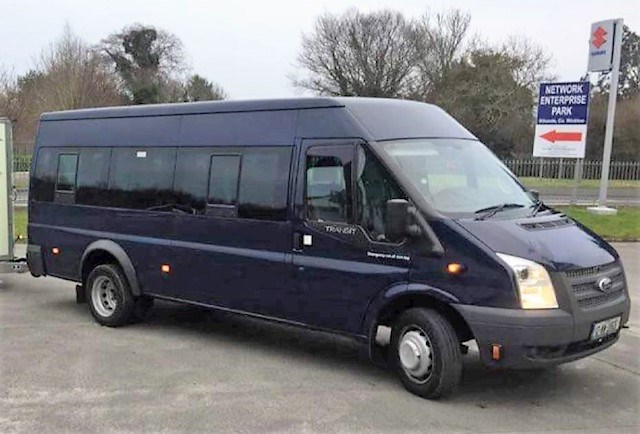 Image of party minibus in Wicklow provided by East Coast Minibus Hire, party minibus hire in Wicklow is provided by East Coast Minibus Hire 