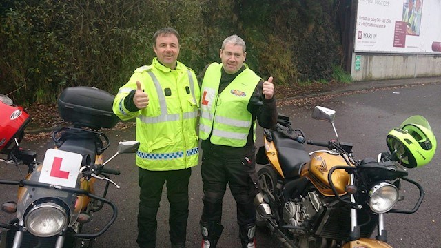 Image of IBT learner motorcyclists in Cavan, IBT in Cavan and Monaghan is provided by Cavan Motorcycle Training