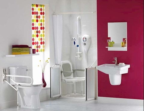 Disability bathrooms in Swords and Malahide are installed by Divinity Tile & Bathrooms