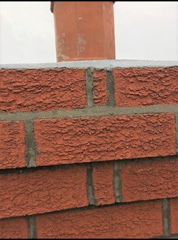 Image shows chimney rebuild in Mayo provided by Meehan Chimney Repair