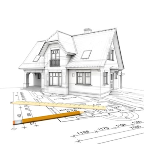 Image of residential house plan in Galway, residential planning permission in Galway is provided by Colman Hession B.Eng, M.I.E.I Civil Engineering