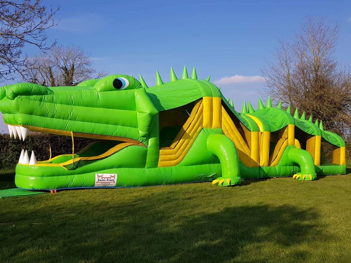 Crocodile bouncy castle hire