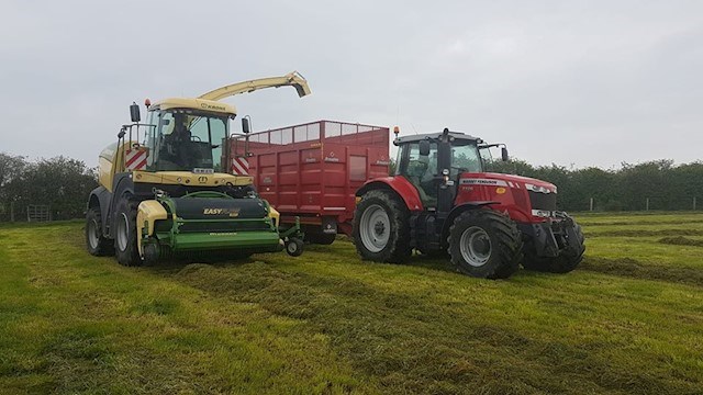 Silage Contracting in Louth and Meath is provided by K.M.A.C. Agri Services