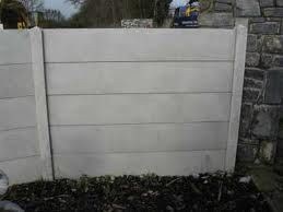 Concrete fencing in North Dublin is manufactured by Coolquay Concrete Products