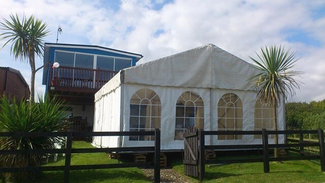 Marquee from LM Marquees in North Dublin.