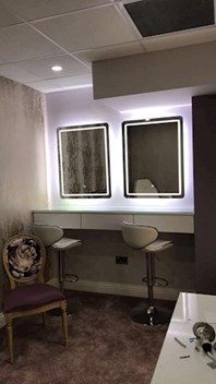 Audio bluetooth illuminated mirrors in Donegal are supplied by Maxlite IRL.