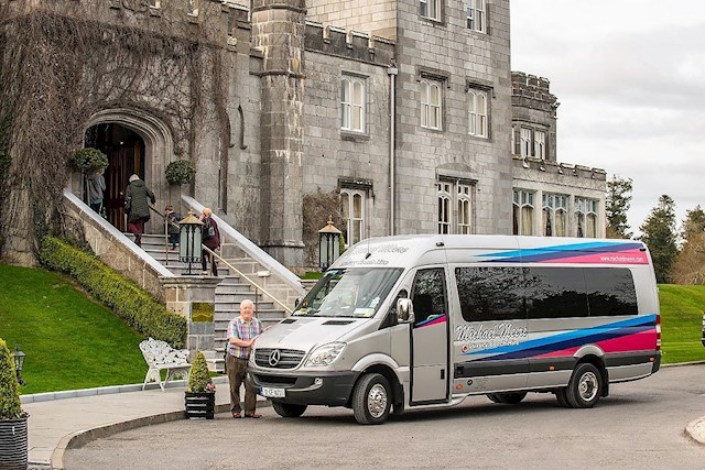 Image of Michael Meere Coach Hire minibus in Ennis, minibus hire in Ennis County Clare is a speciality of Michael Meere Coach Hire