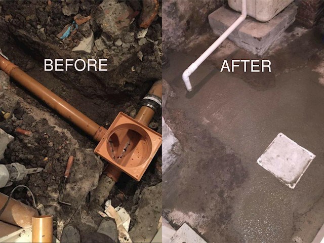 image of commercial drain cleaning