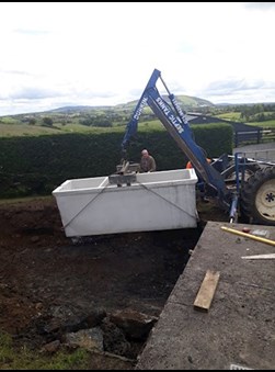 New septic tank installation County Roscommon