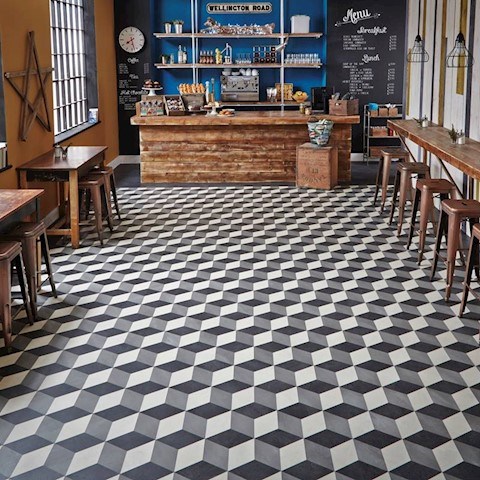 Image shows vinyl floor in Galway installed by McN Flooring