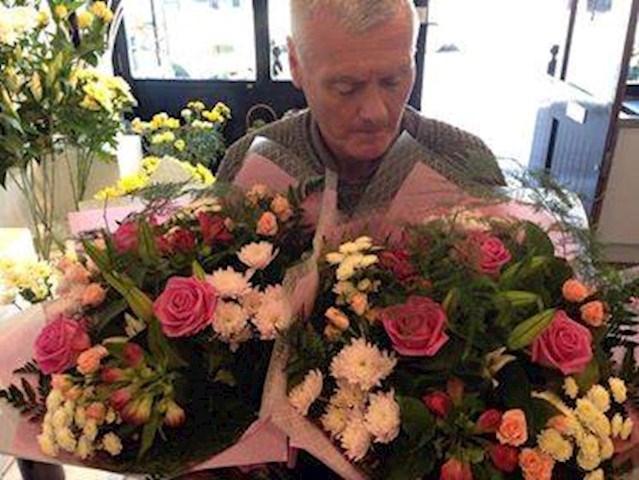 Image of Jim, proprietor of Blooms Flowers, flower delivery in Dundalk is provided by Blooms Flowers