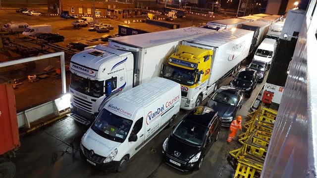 Drogheda goods courier company Vandel Couriers.