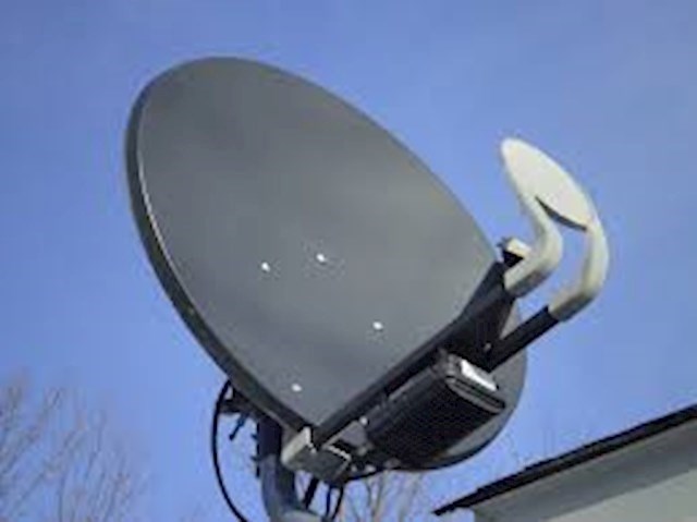 Image shows satellite in Blanchardstown installed by DM Satellites