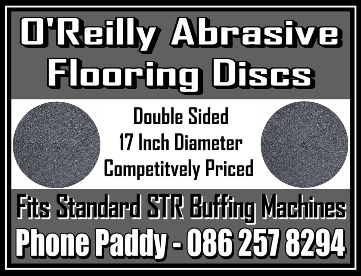 O' Reilly Abrasive Flooring Discs
