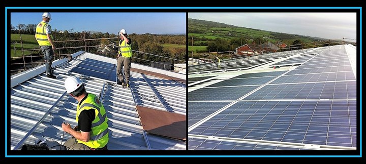 Northeast Electrical PV systems - Agricultural solar panel installation in Cavan