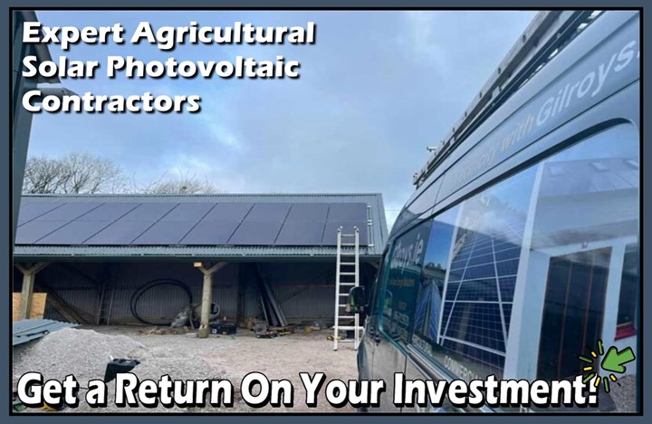 Agricultural Photovoltaic solar panel systems supply and installation in Kerry is carried out by Solar PVs Kerry