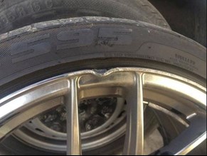image of alloy wheel repair in Cavan
